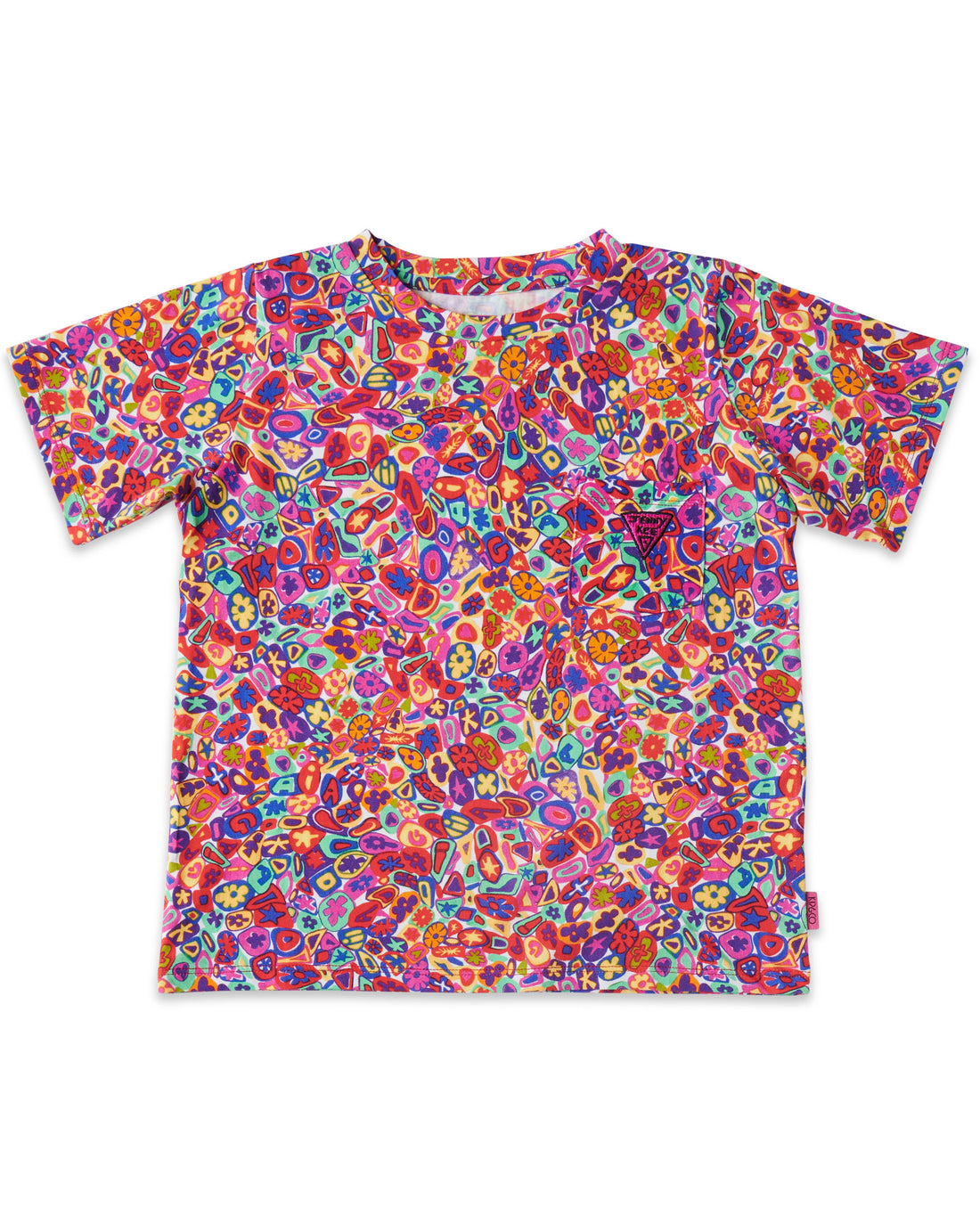 Kip&Co x Jenny Kee Peace, Love and Jenny Organic Cotton T-Shirt