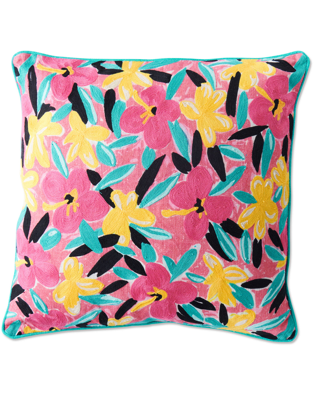 Kip&Co x Ken Done Pinky Dreaming Embroidered Cushion