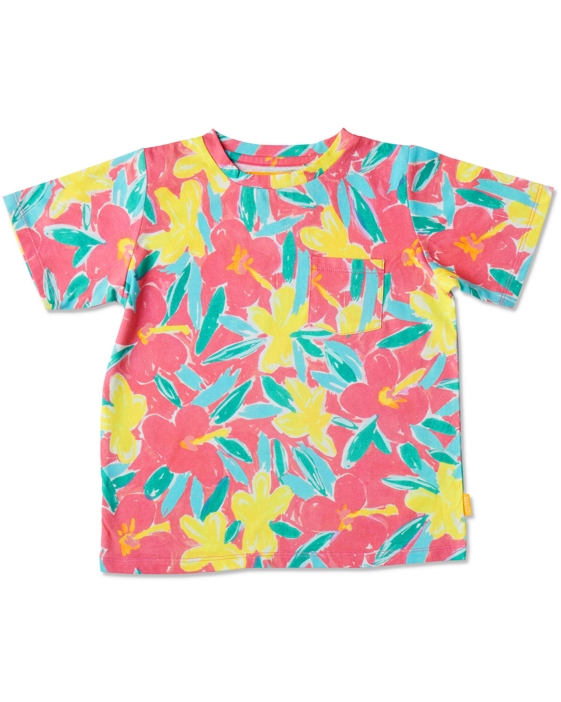 Kip&Co x Ken Done Pinky Dreaming Pastel Organic Cotton T-Shirt