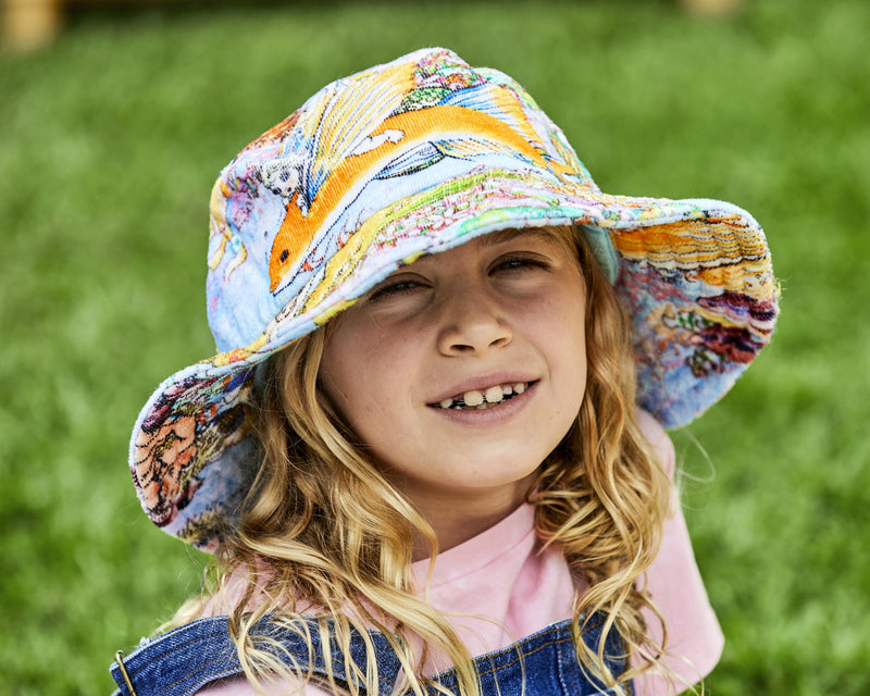 Kip&Co x May Gibbs Waterworld Terry Beach Hat