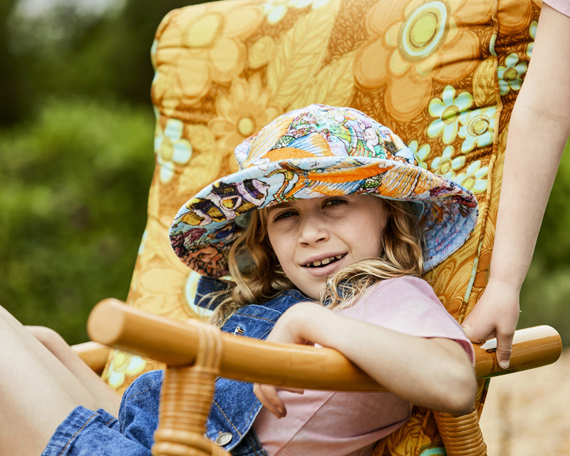 Kip&Co x May Gibbs Waterworld Terry Beach Hat