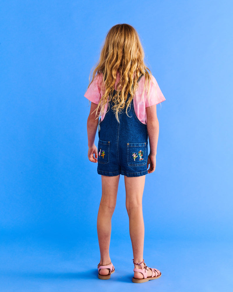 Kip&Co x May Gibbs Pocket Pals Denim Overalls