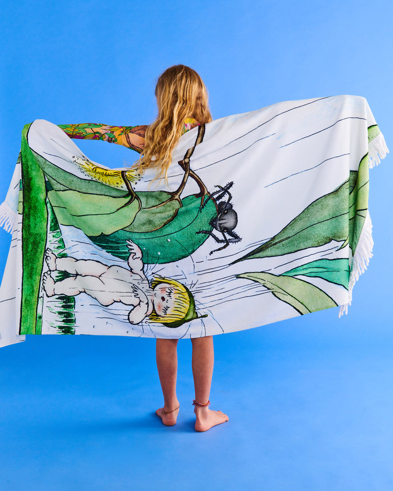 Kip&Co x May Gibbs Sun Shower Terry Beach Towel