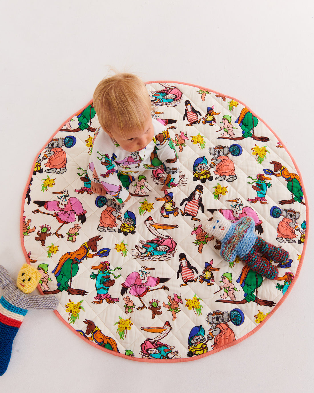 Kip&Co x May Gibbs Out and About Quilted Baby Play Mat