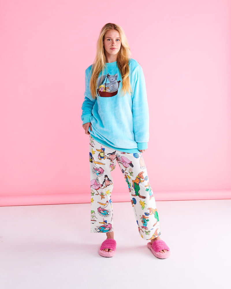 Kip&Co x May Gibbs Koala Cutie Teen Oversized Bedtime Sweater