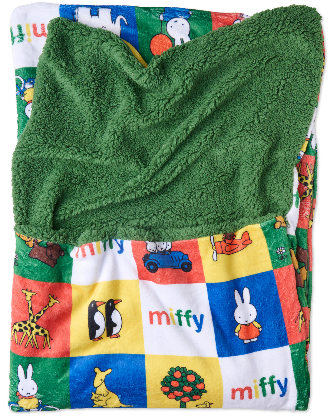 Kip&Co x Miffy Miffy's Adventures Kids Kuddle Sleeping Bag