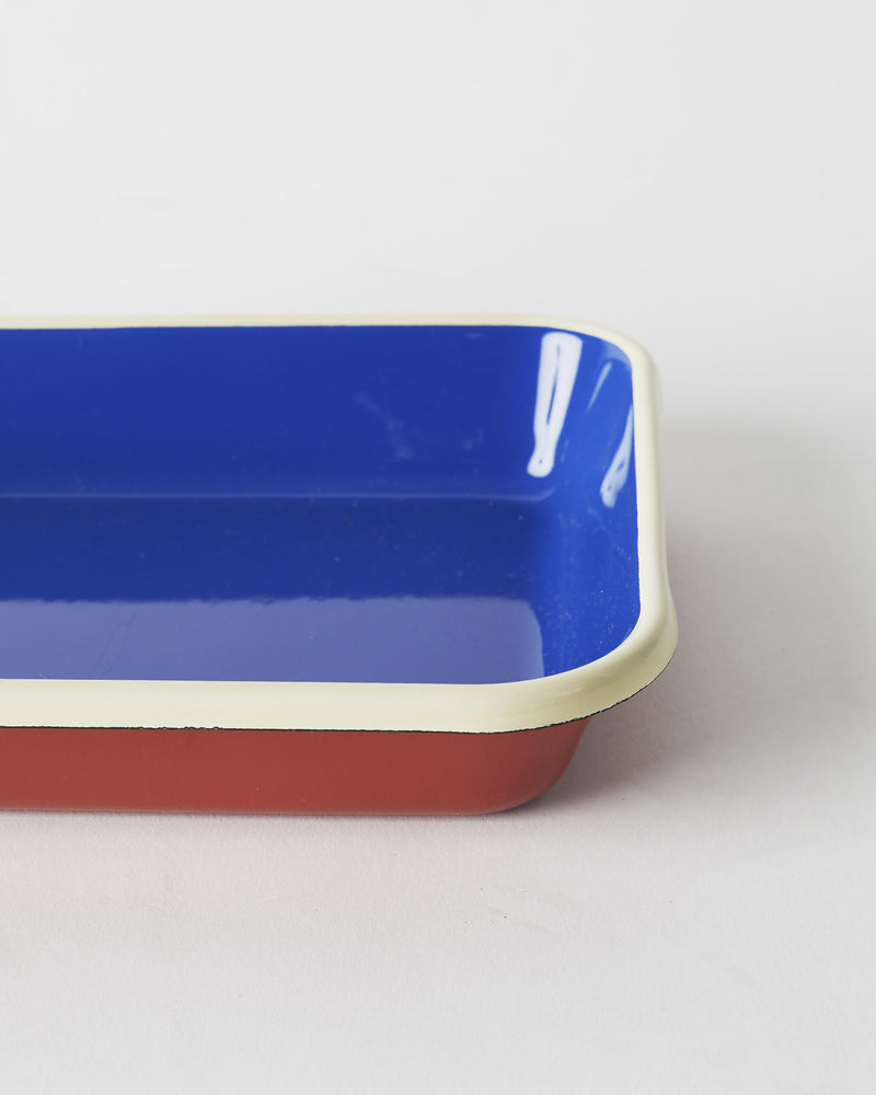 Nomad Block Colour Enamel Baking Tray