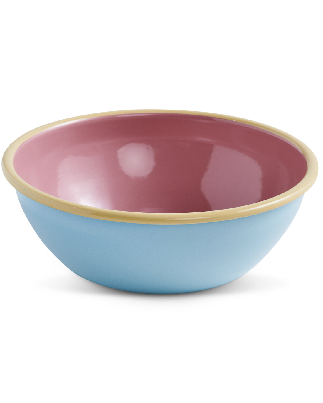 Pinkie Pie Block Colour Enamel Salad Bowl