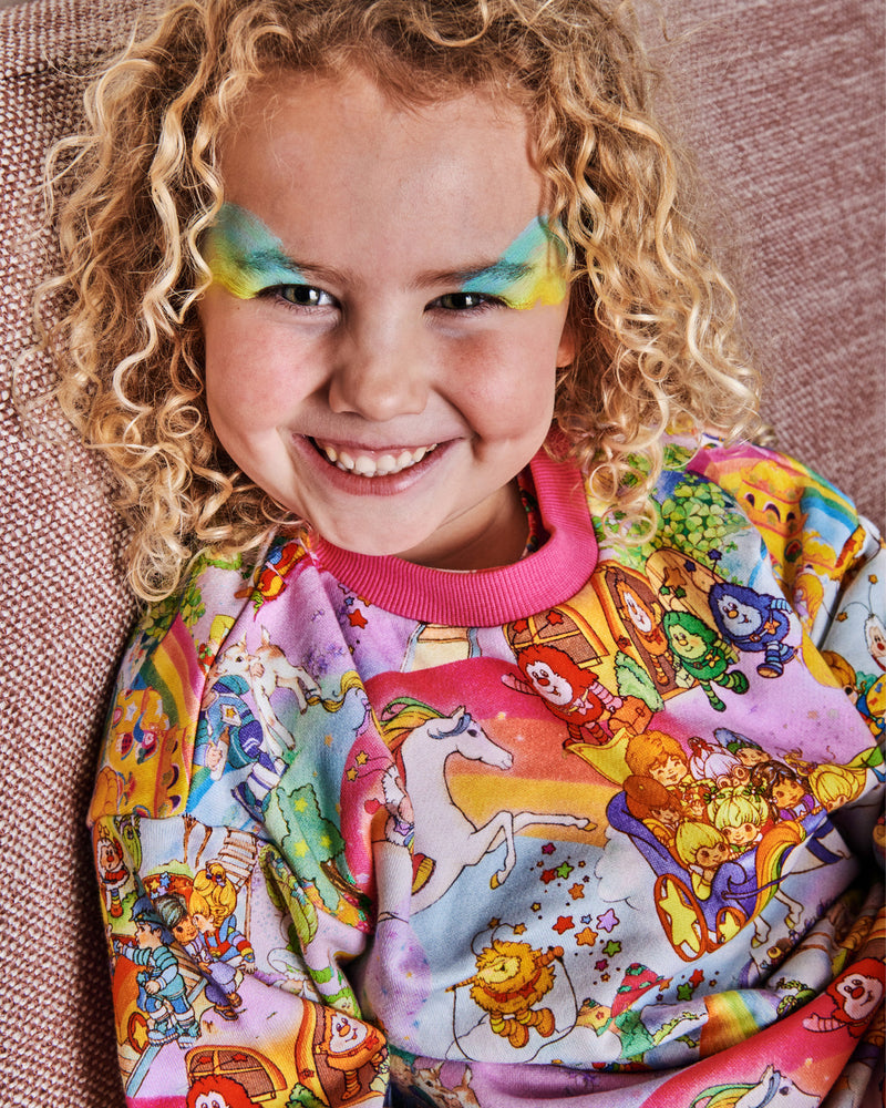 Kip&Co x Rainbow Brite Brite Side Organic Cotton Sweater