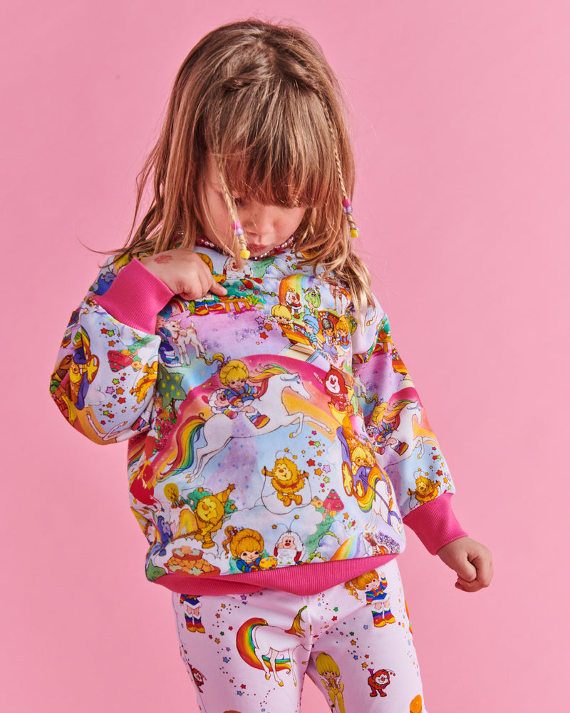 Kip&Co x Rainbow Brite Brite Side Organic Cotton Sweater