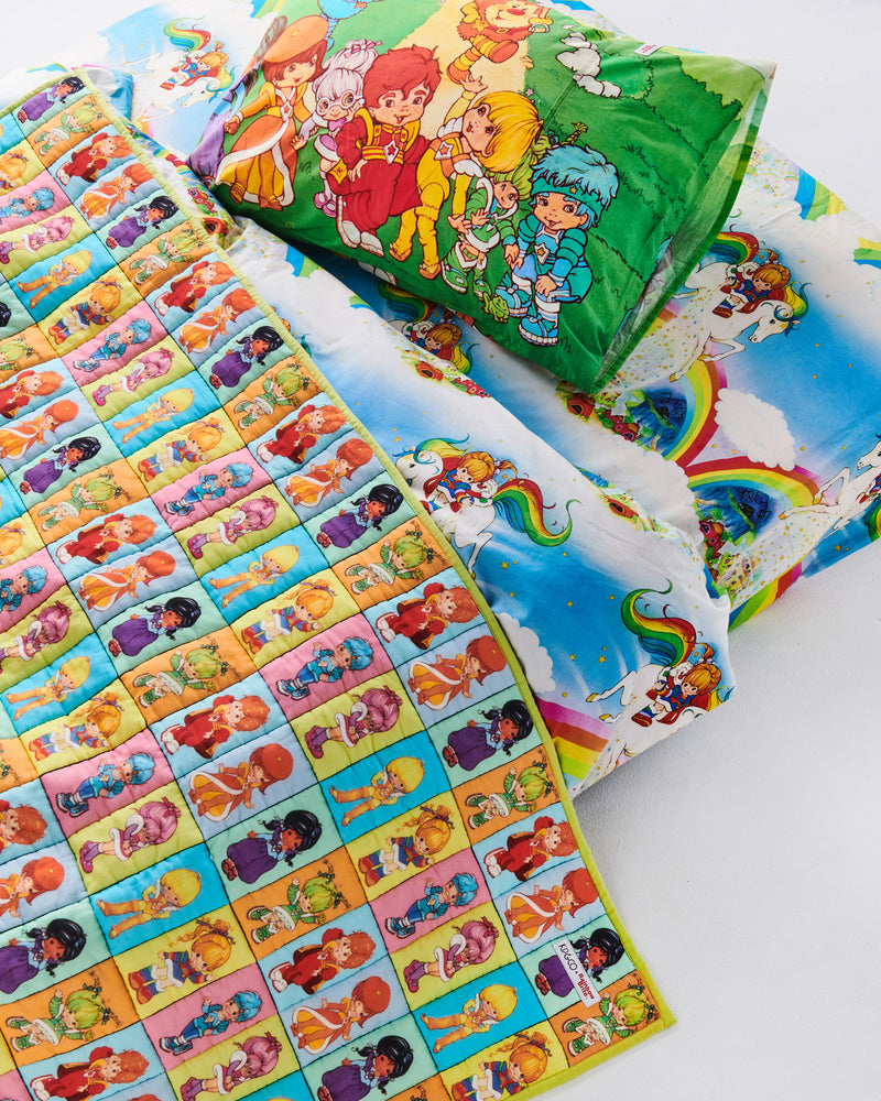 Kip&Co x Rainbow Brite Magic Sky Organic Cotton Fitted Sheet