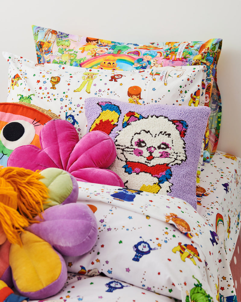 Kip&Co x Rainbow Brite Star Shower Organic Cotton Quilt Cover