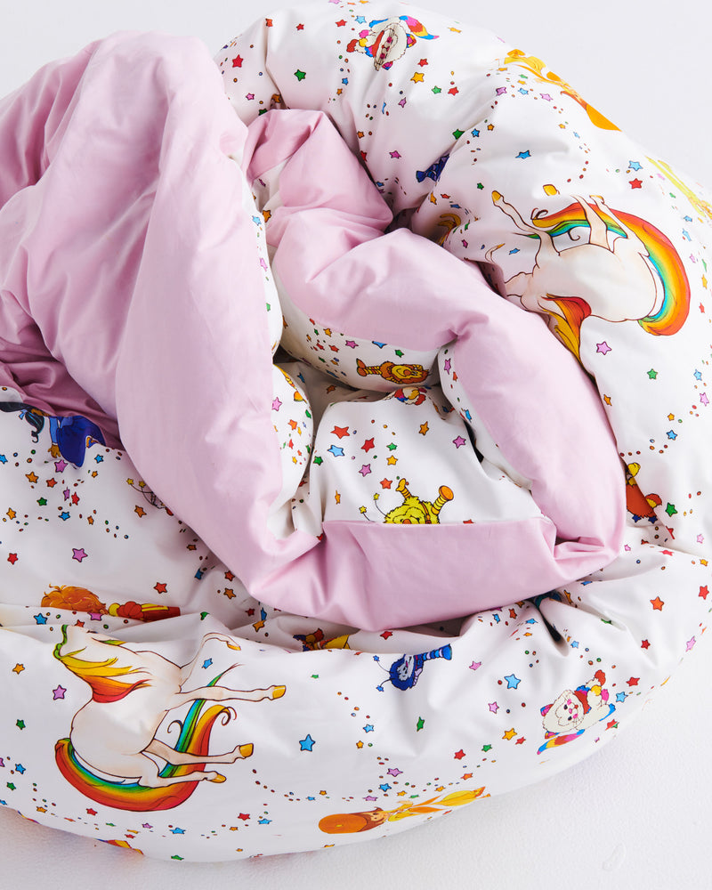 Kip&Co x Rainbow Brite Star Shower Organic Cotton Quilt Cover