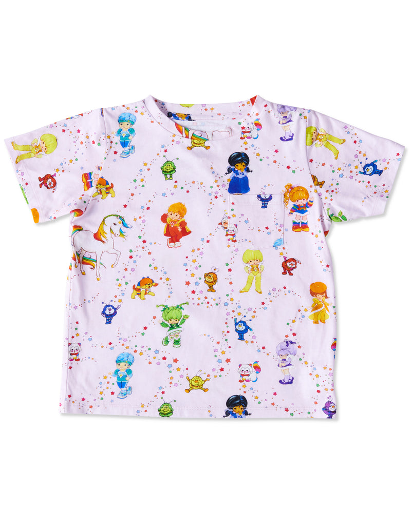 Kip&Co x Rainbow Brite Star Shower Organic Cotton T-Shirt