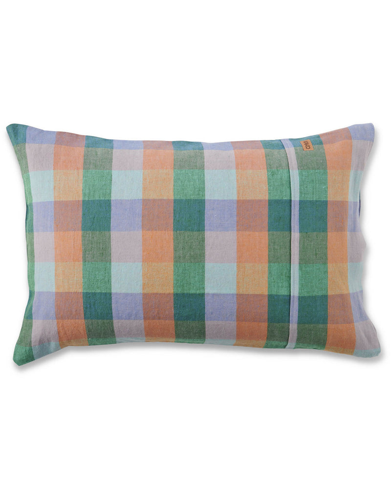 Skyline Tartan Linen Pillowcases