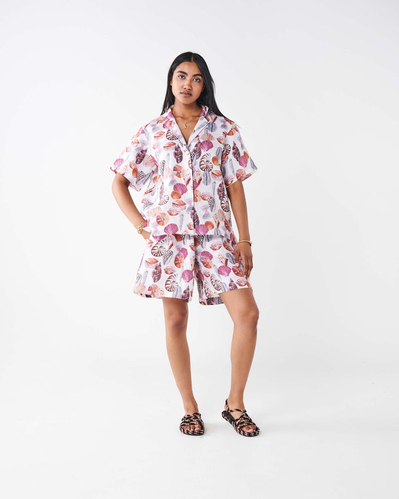 Seashore Linen Short Sleeve Shirt