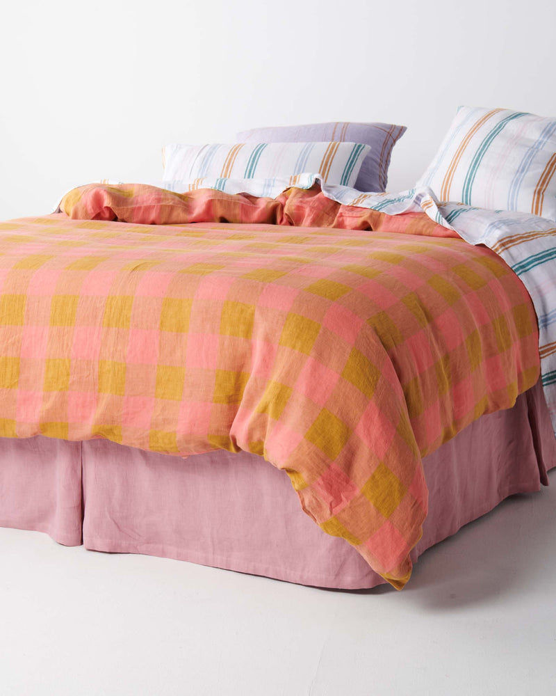 Siesta Stripe Linen European Pillowcases