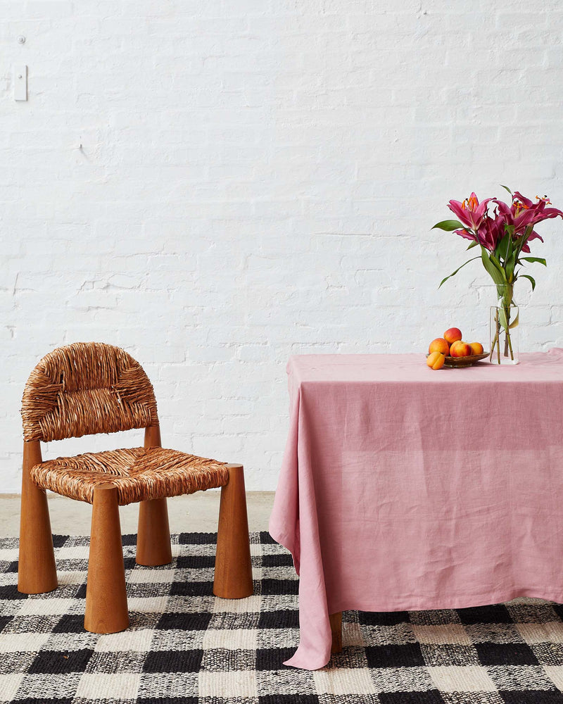 Peony Linen Tablecloth