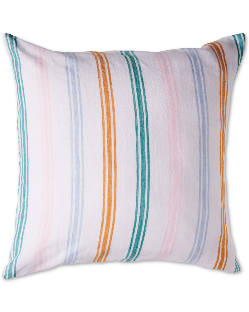 Siesta Stripe Linen European Pillowcases