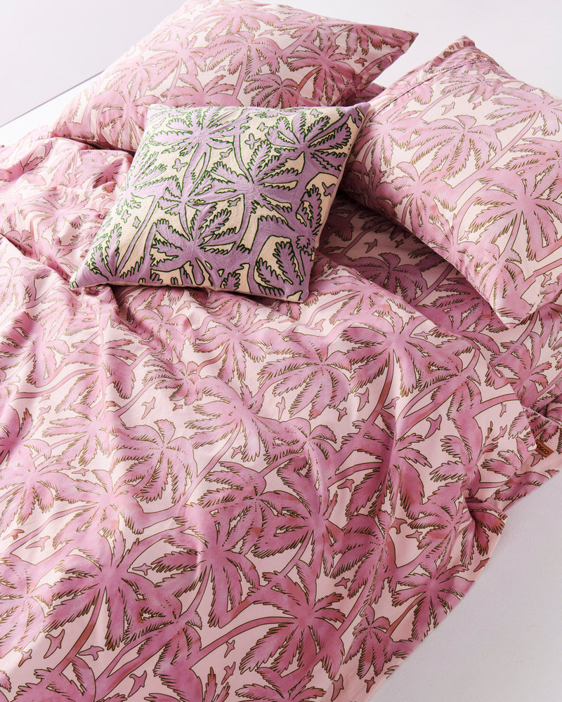 Balmy Palmy Organic Cotton Quilt Cover