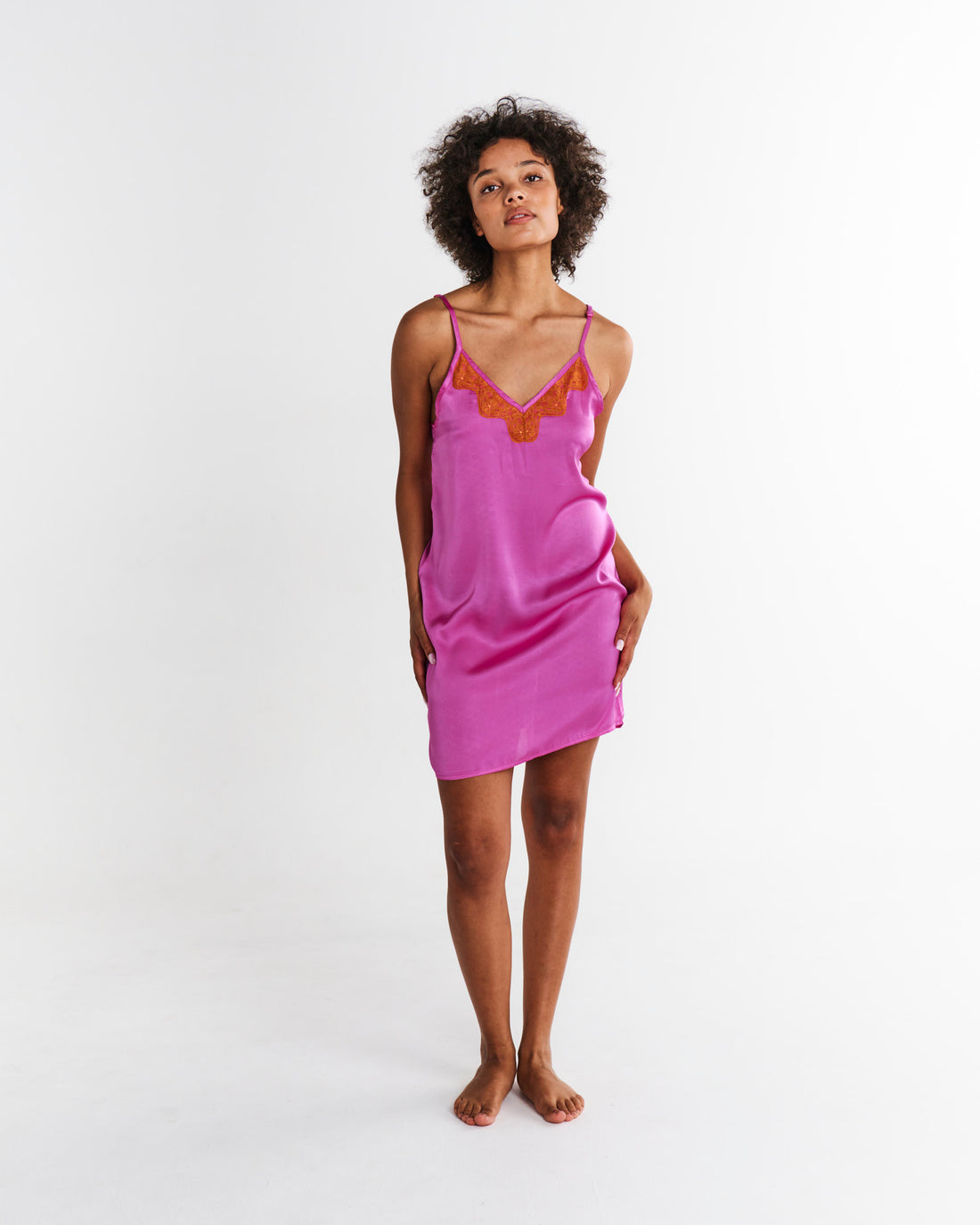 Flirty Eco Satin Cami Nightie