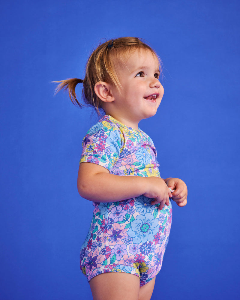 Bunch Of Fun Organic Short Sleeve Romper