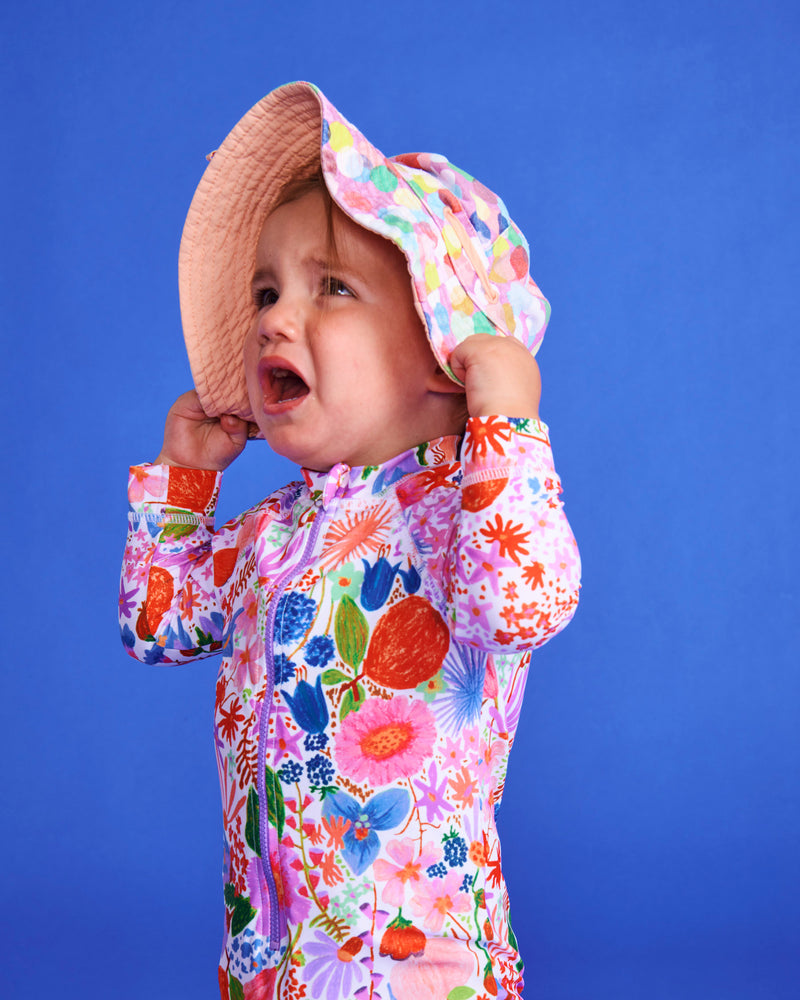 Confetti Pink Beach Hat