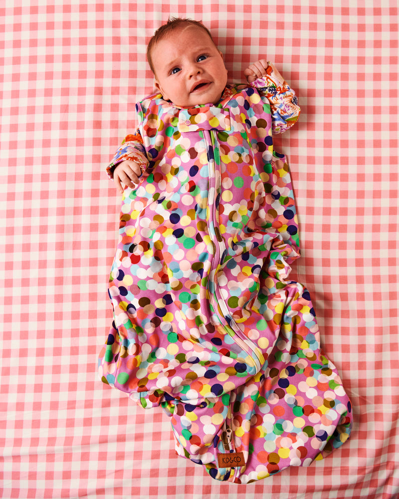 Confetti Pink Sleep Bag