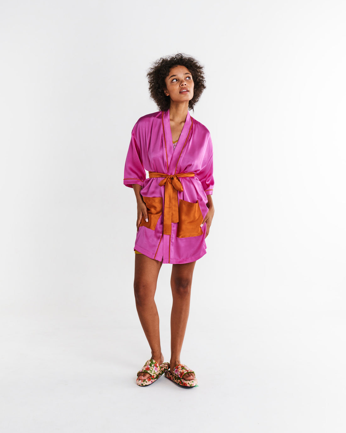 Flirty Eco Satin Robe