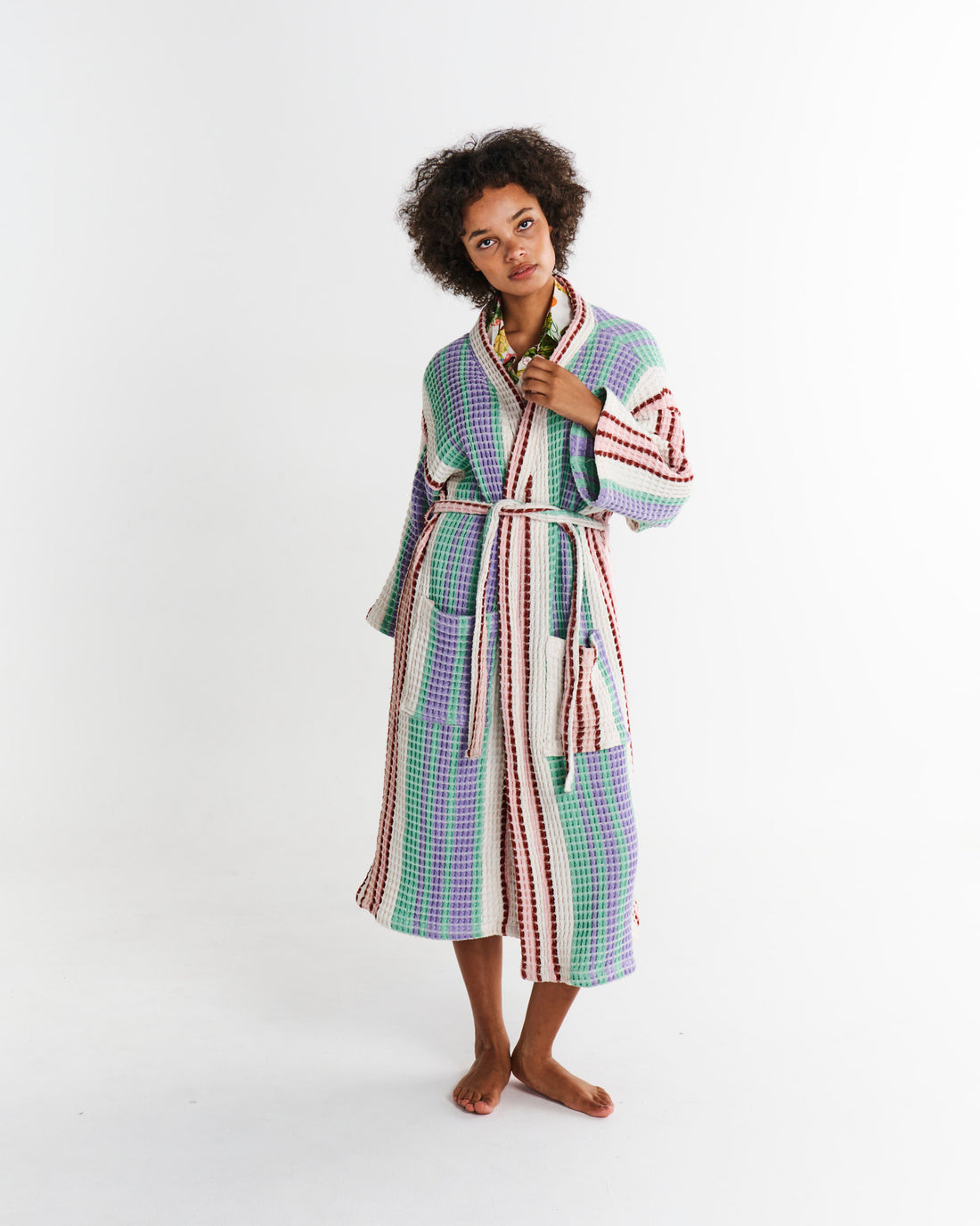 Island Delight Waffle Bath Robe