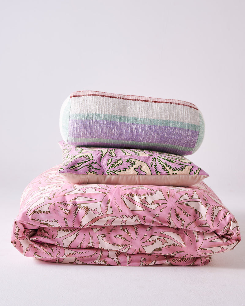 Balmy Palmy Organic Cotton Quilt Cover