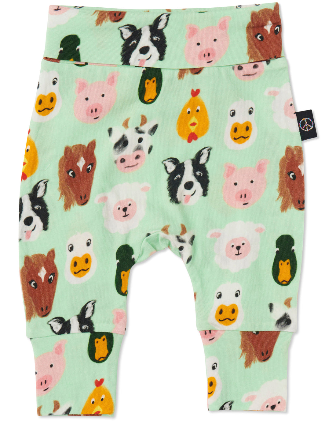 Farm Friends Organic Drop Crotch Pant