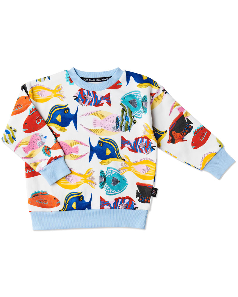 Fishy Business Organic Cotton Sweater