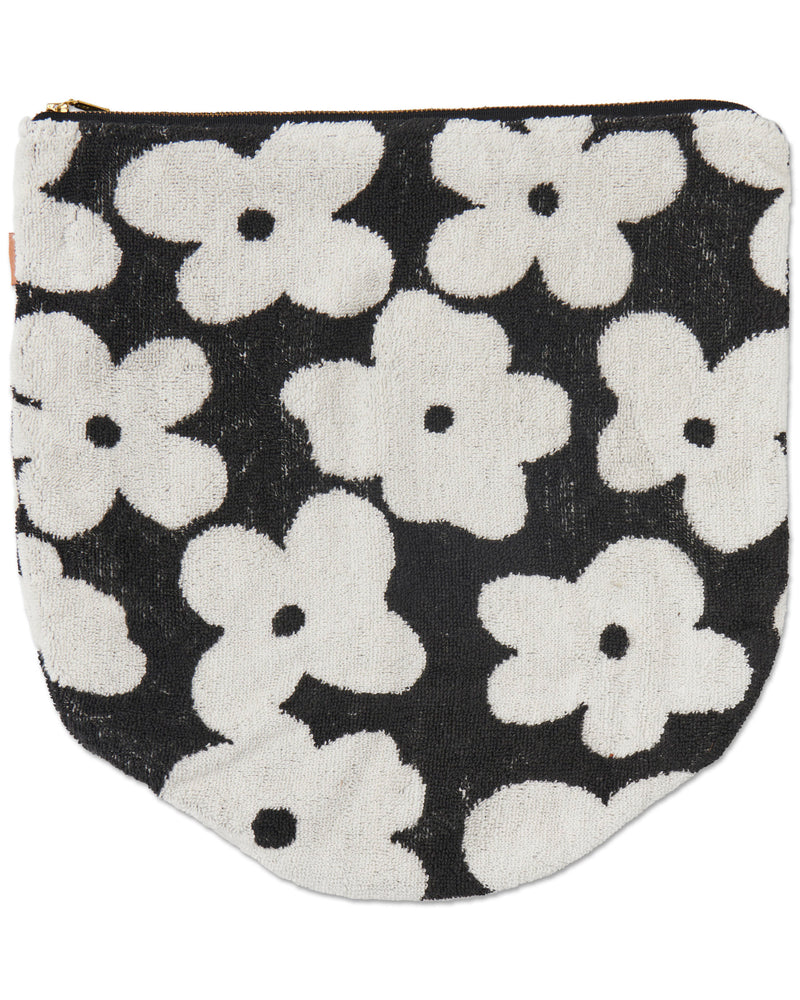 Flower Face Terry Toiletry Pouch