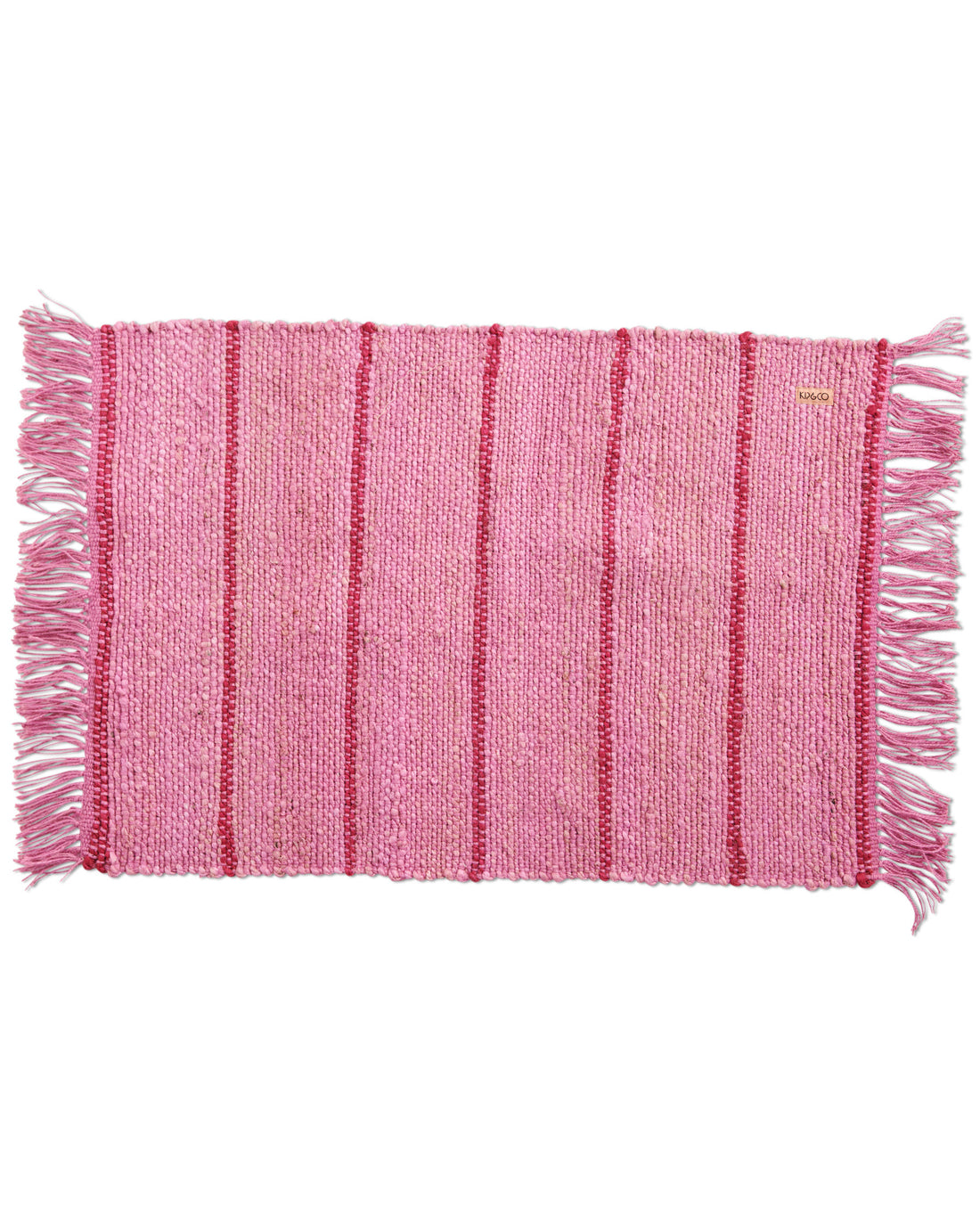 Iced Vovo Stripe Jute Floor Mat