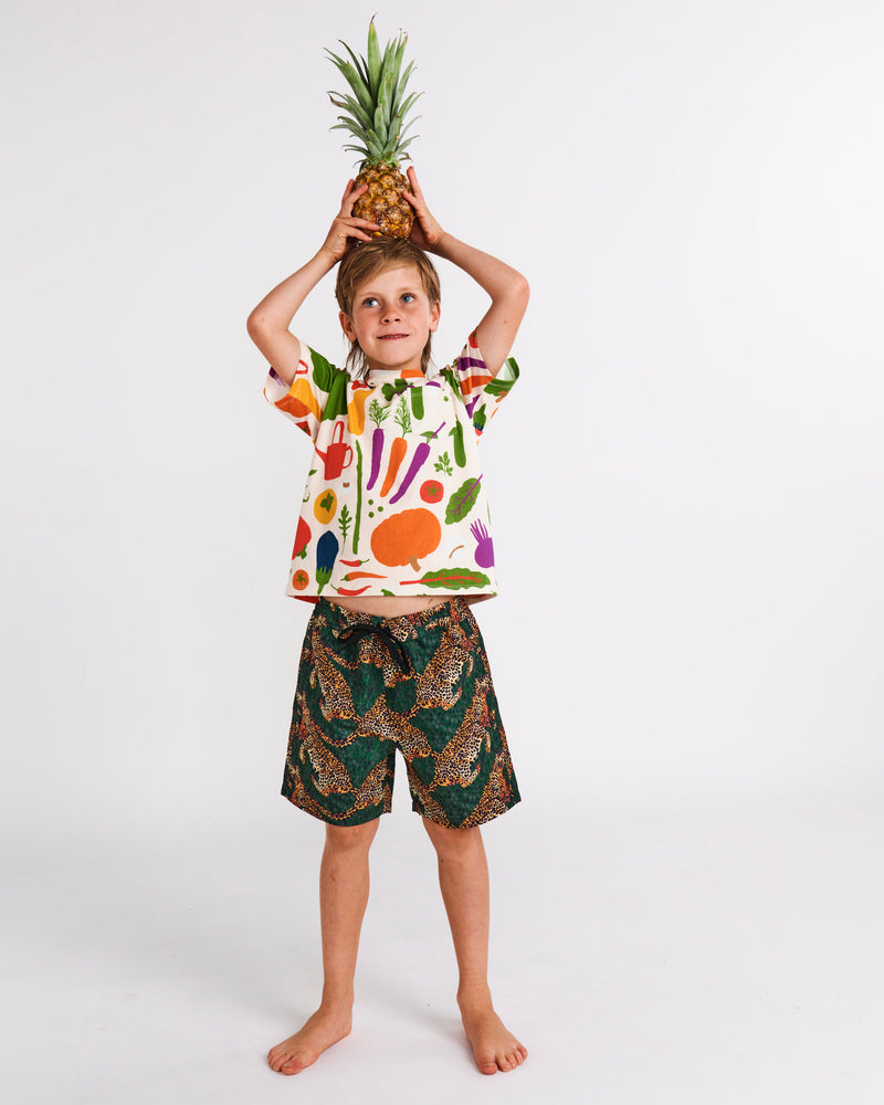 Kip&Co x Stephanie Alexander Stephanie's Harvest Kids Organic Cotton T-Shirt