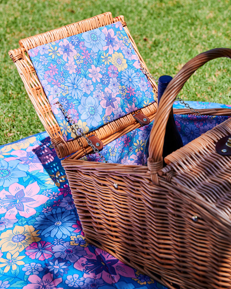 Bunch Of Fun Rattan Picnic Basket