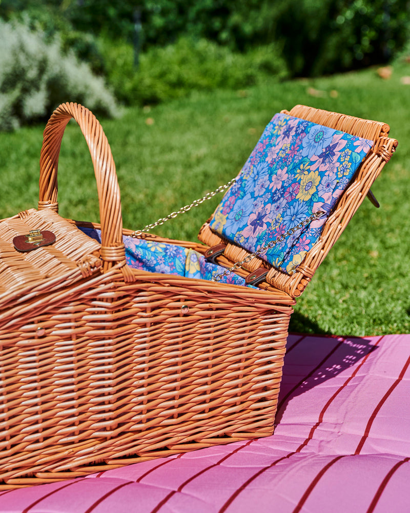 Bunch Of Fun Rattan Picnic Basket