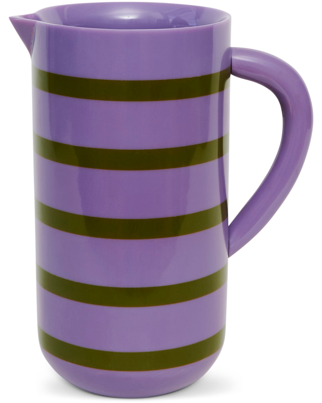 Wisteria Lane Stripe Resin Water Jug