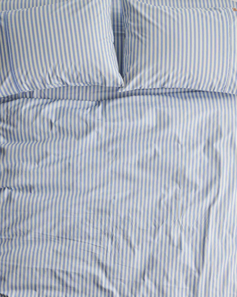 Seaside Stripe Organic Cotton Pillowcases