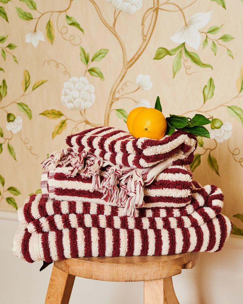 Rumba Stripe Turkish Bath Mat