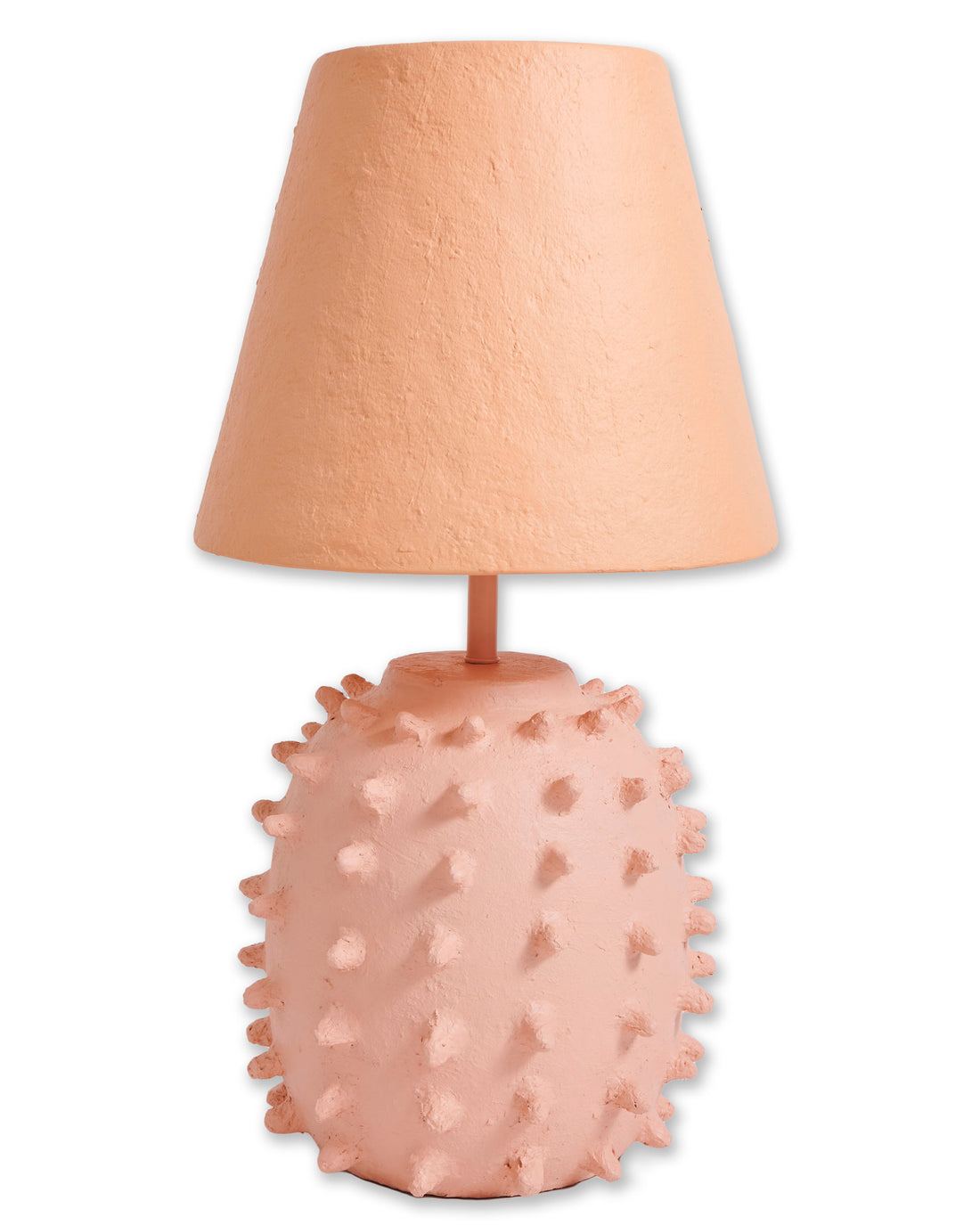 Rambutan Paper Mache Lamp