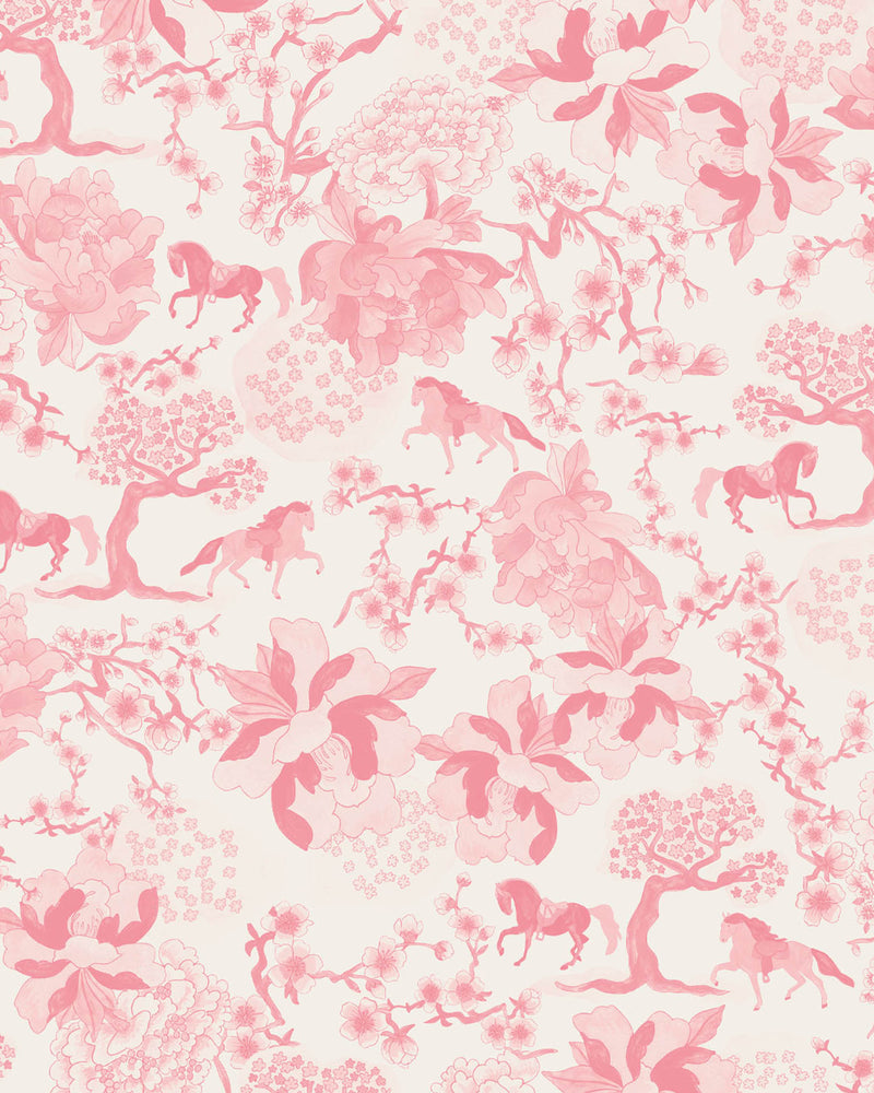 Milton & King x Kip&Co Gallop Fleur Wallpaper 2R