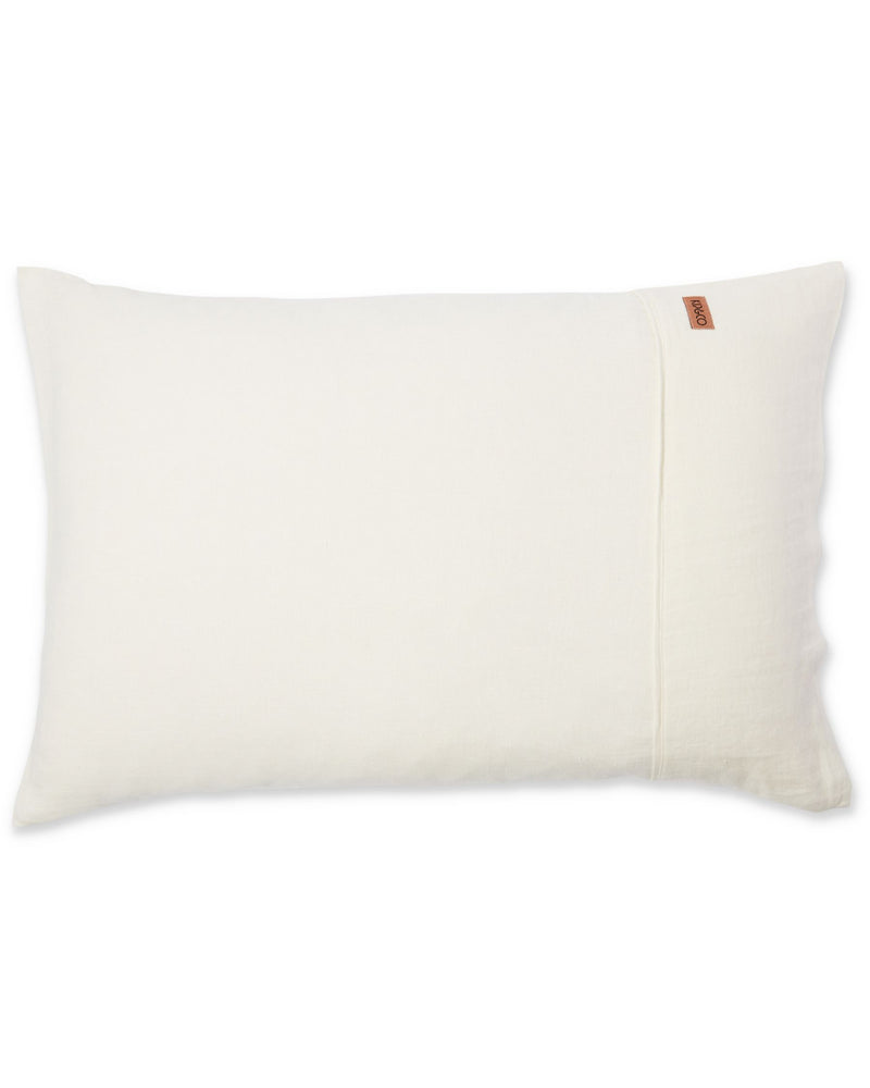 Cloud Dancer Linen Pillowcases