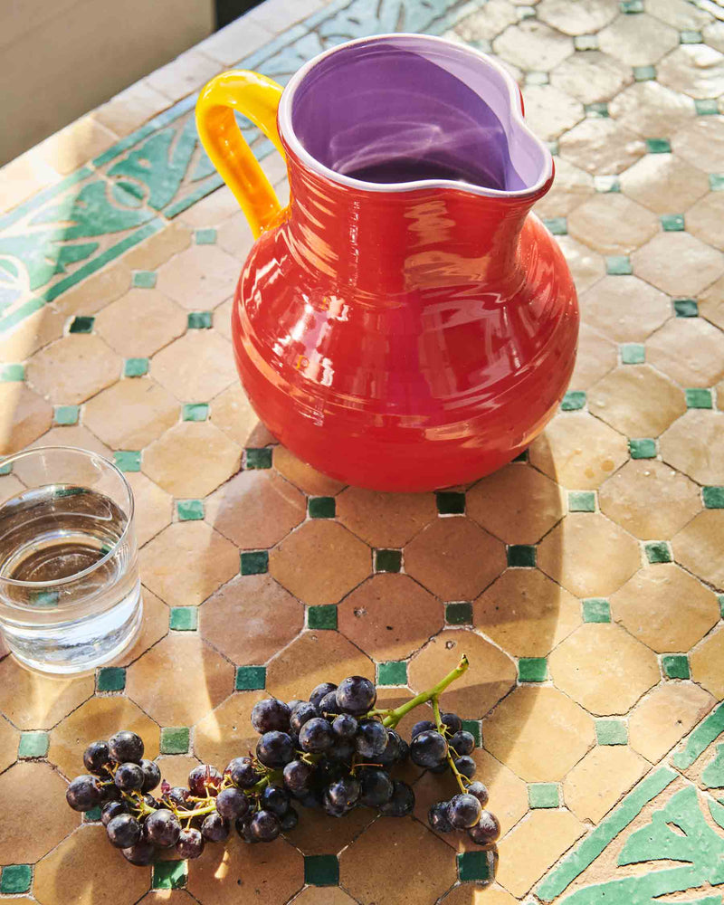 Long Lunch Red Water Jug