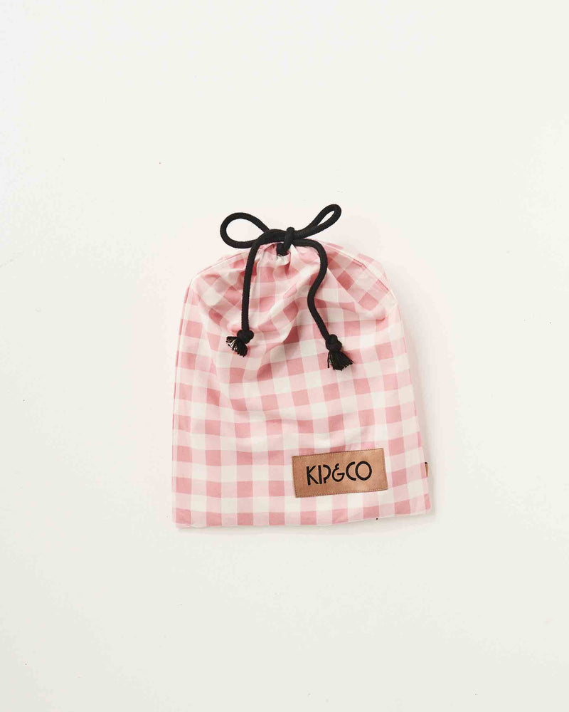 Gingham Candy Organic Cotton Pillowcases