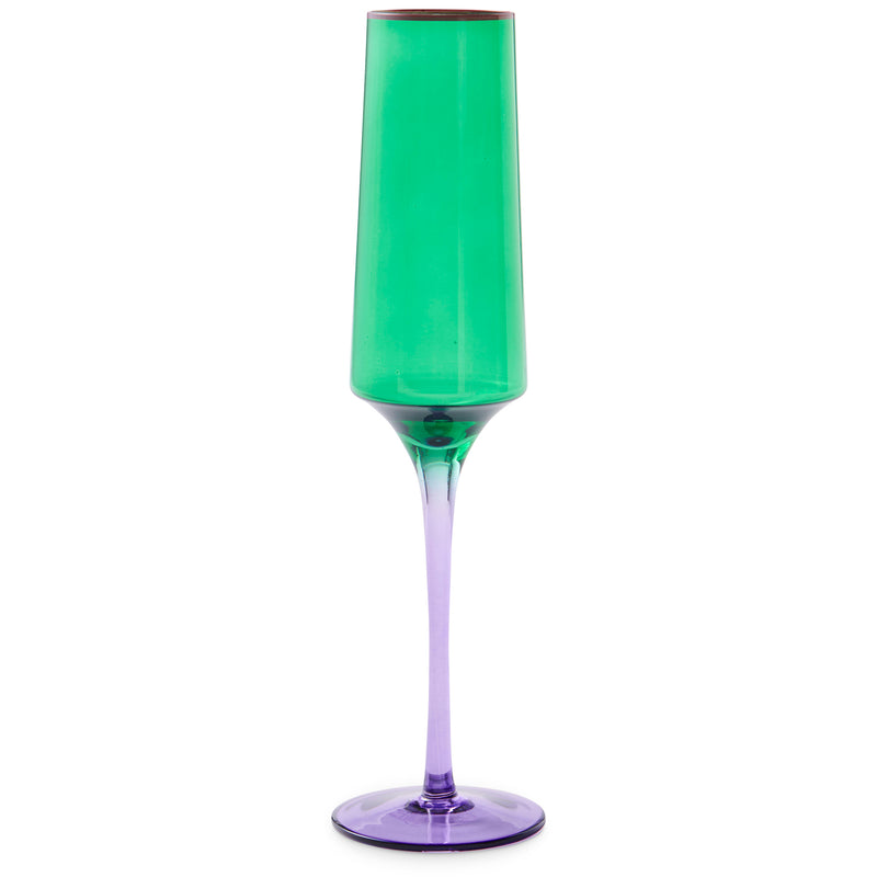 Jaded Champagne Glass 2P Set