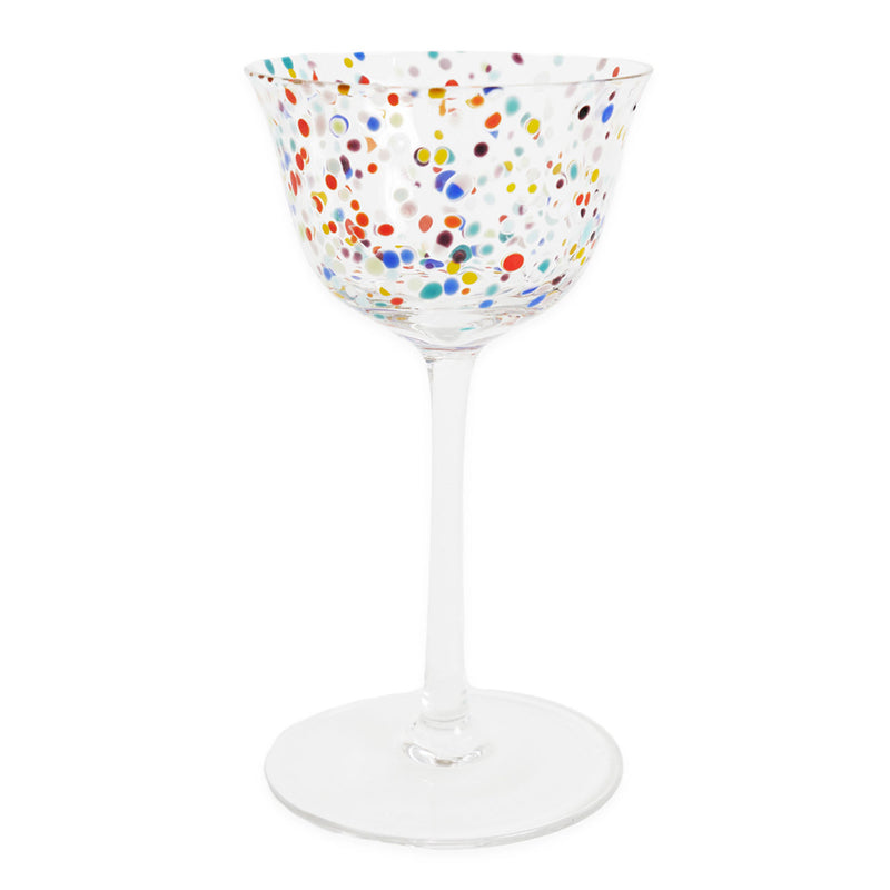 Party Speckle Coupe Glass 2P Set